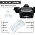 thumbnail image 6 of 12V Ride On Car, Dodge Charger Powered Electric Car with Battery Powered, Bluetooth, Remote Control, LED Light, Ride On Toy for Ages 3+ Kids, Black, 6 of 10