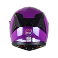 thumbnail image 2 of Casco Para Moto Integral Morado Brilloso Certificado M, 2 of 3