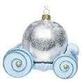 thumbnail image 3 of Disney Parks Cinderella Pumpkin Carriage Glass Christmas Ornament New with Tags, 3 of 3