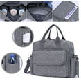 thumbnail image 3 of WEISIPU Large Mummy Changing Shoulder Travel Bag Hospital Baby Nappy Tote Handbag, 3 of 8