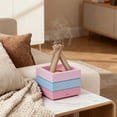 thumbnail image 1 of Oliegs Humidifier And Diffuser Bonfire Style 2 In 1 Air Purifier With Auto Shut Off USB Powered 7 Color Changing LED Lights For Home Room Desktop, 1 of 5