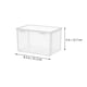 thumbnail image 3 of Caja transparente para conservar la frescura, contenedor para guardar pan, contenedor para alimentos, caja para guardar pan, 3 of 4