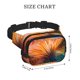 thumbnail image 4 of Balery Bioluminescent Underwater Flower Mochila Cinturón para Mujeres y Hombres, Bolsa de Cintura Impermeable de Doble Capa con Correa, 4 of 9