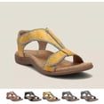 thumbnail image 1 of Sandalias ortopédicas cómodas para mujer, sandalias ortopédicas, zapatos de cuña baja, 1 of 5