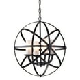 thumbnail image 4 of Qadira 4-light Chrome 18-inch Chandelier, 4 of 4