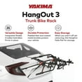 thumbnail image 4 of Yakima HangOut Car Trunk Compact Foldable 3 Bicycle Mount Rack Carrier, 4 of 12