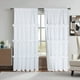thumbnail image 1 of HIG Cortinas Blackout Uptown con Estampado Moderno en Blanco Liso y Bolsillo para Barra, 137 x 213 Cm (2 Paneles), 1 of 7