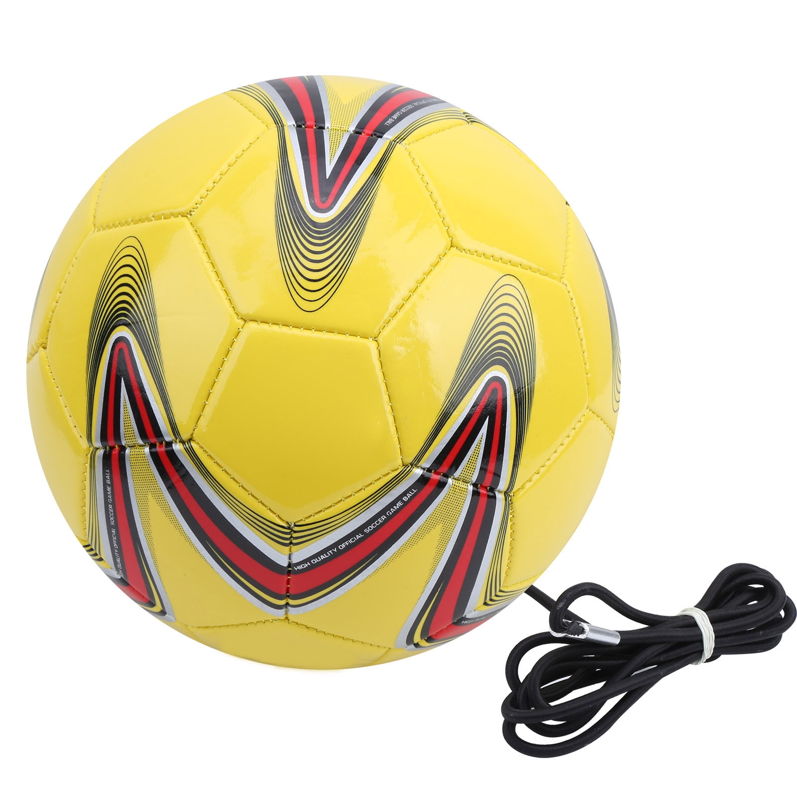 Professional Football Training Assistance Elastic Rope Soccer Training with Band BeltNo.4 Ball