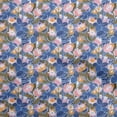 thumbnail image 1 of oneOone Cotton Cambric Light Blue Fabric Floral Diy Clothing Quilting Fabric Print Fabric By Yard 42 Inch Wide-WA, 1 of 4