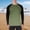 Army Green, variant on Men's Long Sleeve Baseball Shirts, Color Block Crew Neck Raglan Casual Vintage Jerseys Sport Tee Tops Wine
