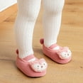 thumbnail image 3 of Toddler Shoes Children Autumn Winter Boys Girls Floor Socks Non- Plush Cartoon Animals Warm Comfortable Shoes, 3 of 5