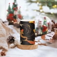 thumbnail image 2 of Yayeee Flameless Candles with Remote Flickering Battery Operated Multi Color Changing, Black Fish Pattern, 2 of 7