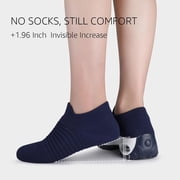 STQ Women's Walking Shoes Slip on Breathable Sneakers Navy US 8.5