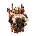 thumbnail image 6 of Kurt Adler 26 Inch Kringles Santa On Sled Christmas Decor Figurine, 6 of 8