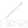 thumbnail image 1 of Raindrops 1 Set Portable Plastic Clarinet 8 Hole Beginner Practice Musical Instrument, 1 of 8