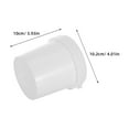 thumbnail image 3 of WEUVEB 4Pcs White Plastic Pails with Lid for Chemical Storage and Home Use, 3 of 9