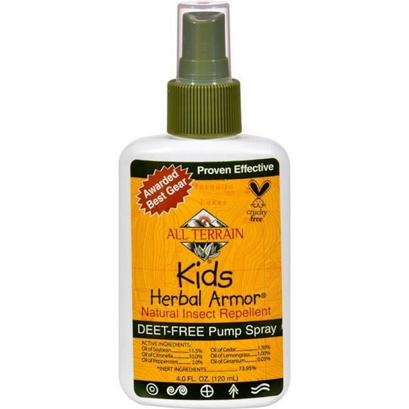 All Terrain HG0285833 4 oz Herbal Armor Spray for Kids