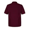 thumbnail image 2 of Sivvan Men's Jacket - Short Sleeves Front-Zippered - S8308 - BRG - XL Burgundy, 2 of 4