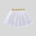 thumbnail image 4 of Fall Savings AKAFMK Baby Girl's Rainbows Tutu Skirt,Tulle Princess Ballet Dress,Toddler Girls Cute Party Dance Solid Color Net Yarn Sequins Star Tulle, 4 of 4