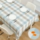 thumbnail image 4 of Mantel de PVC impermeable, a prueba de aceite y a prueba de salpicaduras para mesa de comedor, 4 of 5