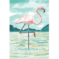 thumbnail image 4 of Graphic Pastel, Flamingo (1000 Piece Puzzle, Size 19x27, Challenging Jigsaw Puzzle for Adults and Family, Made in USA), 4 of 4