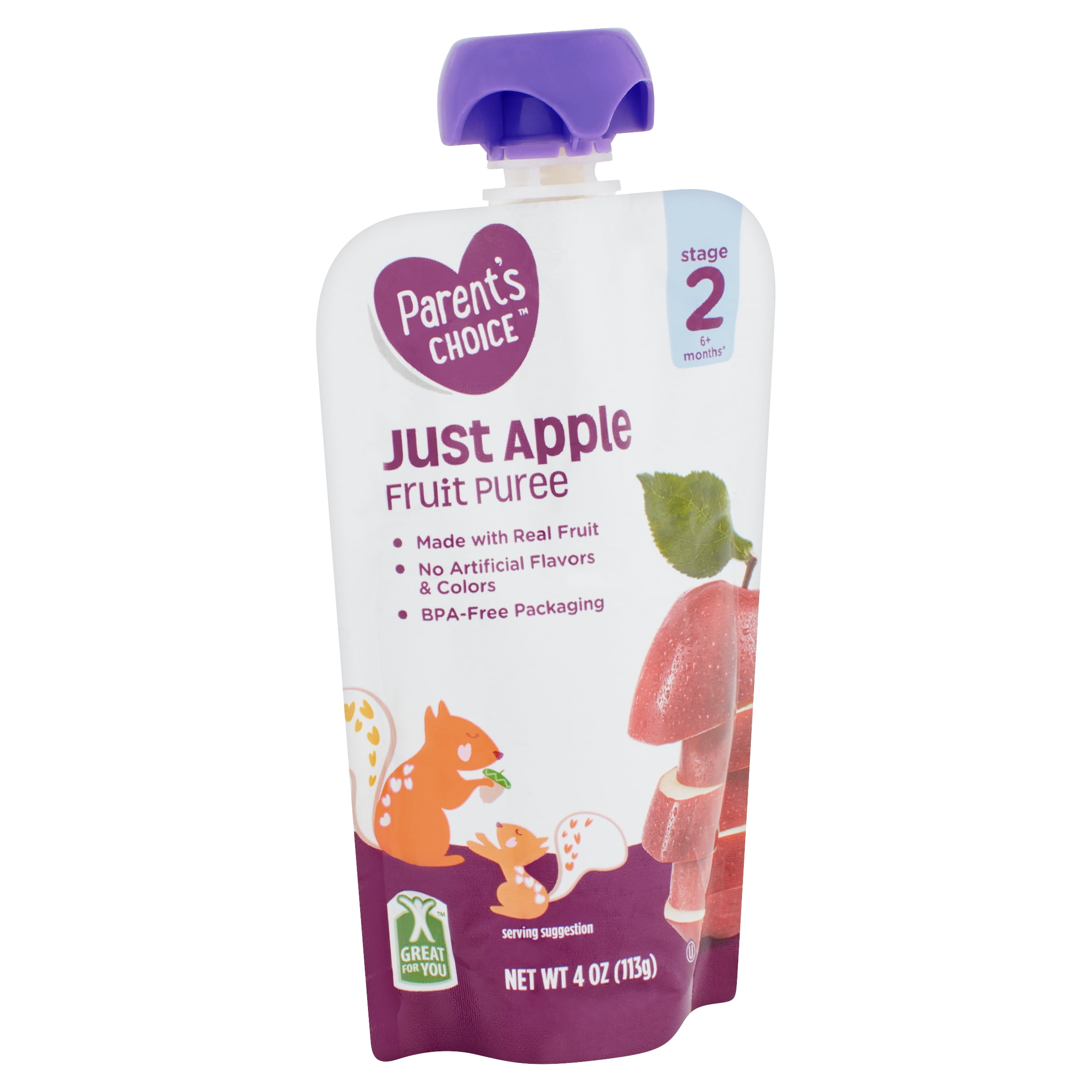 parents choice fruit pouches