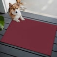 thumbnail image 4 of Red Solid Color Area Rugs Collection 2'x3', Aesthetics Contemporary Luxury Non Slip Indoor Rectangle Throw Runner Rug Floor Mat Carpet for Living Room Dining Table Bedroom Nursery, 4 of 9