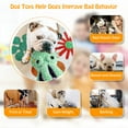 thumbnail image 4 of Juguete de peluche para perros Fuufome masticables Squeaky 34 cm grandes, 4 of 8