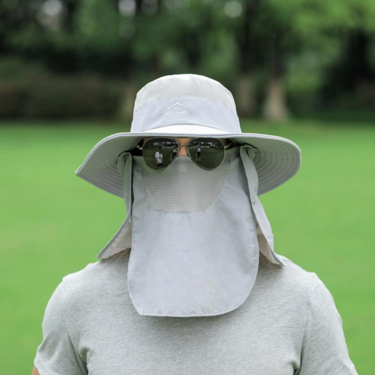Multifunctional Sunshade Men Hats Outdoor Fishing Hiking Male Sun Hat Quick  Dry Detachable Breathable Summer Hat Baseball Cap