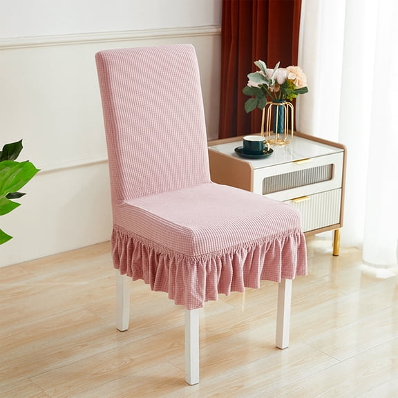 RXIRUCGD Elastic Chair Cover - Universal Slipcovers for Dining and Office Chairs - Durable Stretch Fabric with Reinforced Seams