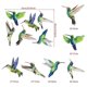 thumbnail image 2 of Windows Sticker Birds Window Decal Birds Wall Decal Hummingbird Wall Decoration People Window Decals, 2 of 3