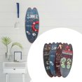 thumbnail image 3 of 4Pcs Surfboard Wall Decorations Wooden Surfboard Signs Summer Surfboard Wall Art Decors, 3 of 3