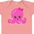 thumbnail image 4 of Inktastic Cute Octopus, Little Octopus, Baby Octopus, Hearts Girls Baby Bodysuit, 4 of 5
