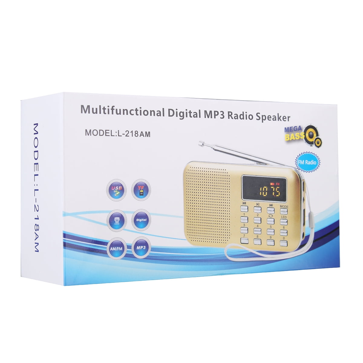 multifunction digital mp3 radio speaker