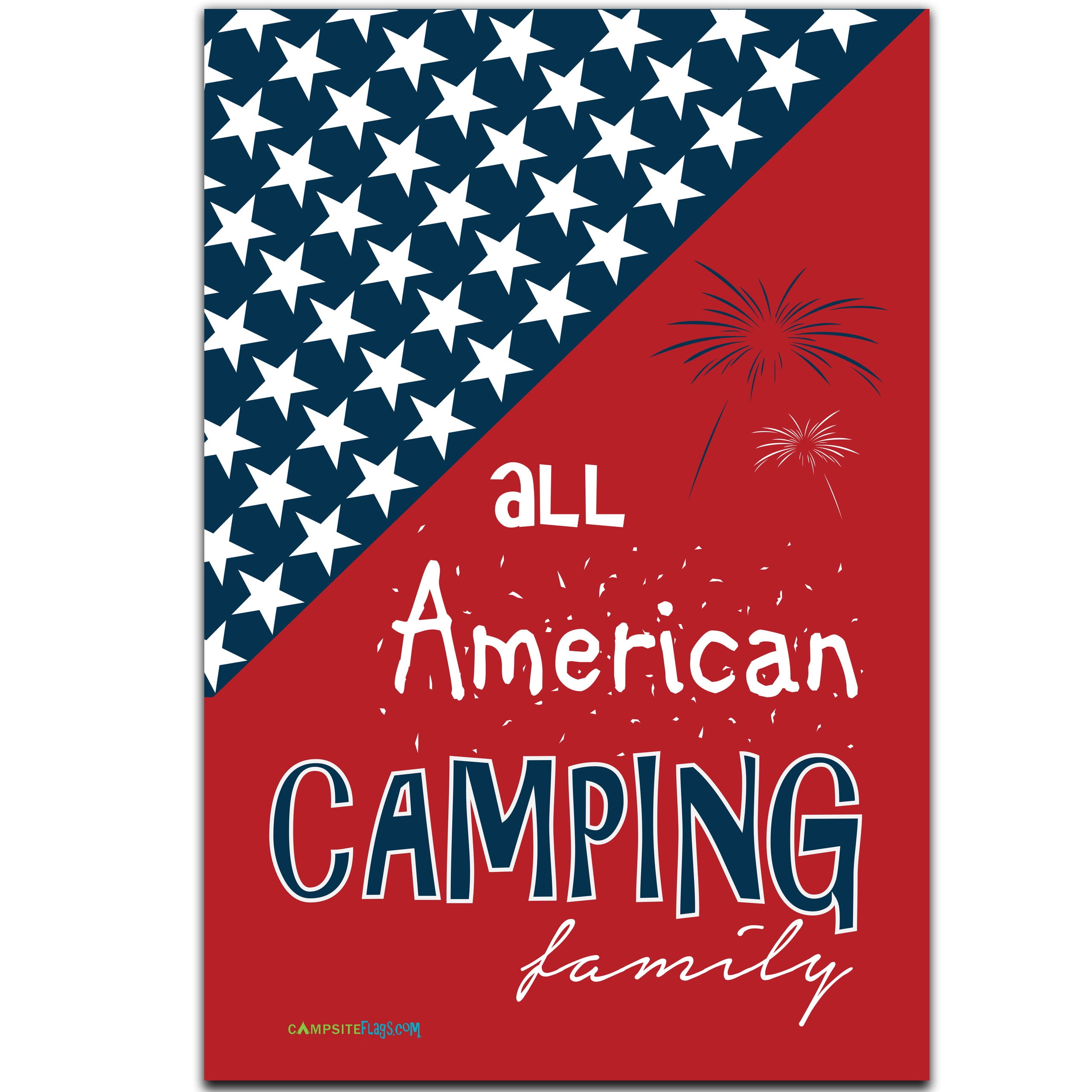 Camping Holiday Flag All American Camping Family Walmart Com Walmart Com