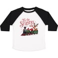 thumbnail image 3 of Inktastic Tis the Season Christmas Train Boys or Girls Toddler T-Shirt, 3 of 5