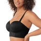 thumbnail image 4 of Sujetador sin tirantes HSIA negro para mujer, busto grande, talla grande, 4 of 6