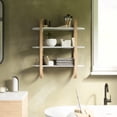 thumbnail image 3 of Umbra Étagère Murale BELLWOOD WHT/NAT, 3 of 3