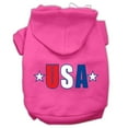 thumbnail image 6 of Pet Dog  Cat Hoodie Screen Printed, "USA Star", 6 of 11