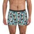 thumbnail image 1 of Fotbe PUG HEAD And Flower Calzoncillos Tipo Boxer con Bolsa de Soporte Total para Hombre, X-Temp Fresco, Transpirable y de Secado Rápido-XX-Large, 1 of 5