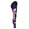 thumbnail image 3 of BJUTIR Leggings For Women Fashion Butterfly Print Yoga Pants Plus Size Casual High Waist Sport Pants, 3 of 6