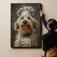thumbnail image 6 of Pyrenean Shepherd Dog Chef Poster, Pyrenean Shepherd Dog Cooking Food Canvas Print for Restaurant Kitchen Decor, Kitchen Animal Picture Wall Decor, 6 of 6