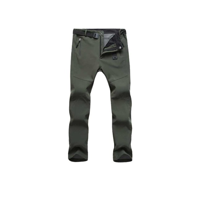 Soidarity Pantalones térmicos de invierno para deportes al aire libre, escalada, senderismo, pesca, Camping, viajes, ciclismo, moto, nieve, esquí, Escalada Mujer Verde Soidarity OD028987-11