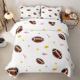 thumbnail image 2 of Erosebridal Football Gamer Twin Quilt Set for Teens,Girls Boys Sport Theme Rugby Twin Coverlet Set, 2 of 7