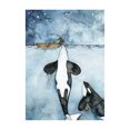 thumbnail image 2 of Whales Shark Abstract Decorative Painting Canvas Painting Wall Decoration, 2 of 2