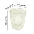 thumbnail image 4 of Sentmoon Sponge Holders Kitchen Sink Caddy Kitchen Sink Storage Basket Suction Wall Ginger Garlic Storage Box with Suction Cup Hole-free Sink Sponge Storage Basket, 4 of 7