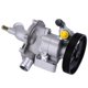 thumbnail image 3 of Power Steering Pump with Water Pump/ Pulleys Steering System Hydraulic Pump for Ram 700 Replace 68261117AA, 3 of 15