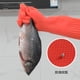 thumbnail image 4 of Guantes de látex para lavar platos con forro flocado, gruesos, antideslizantes, para limpieza de cocina, tareas domésticas, guantes de goma rojos para lavar ropa, 4 of 6