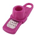 thumbnail image 1 of Unique Bargains Household Kitchen Removable Hand-Protecting Cover Garlic Ginger Grater Fuchsia, 1 of 1