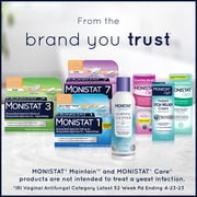 Monistat Instant Itch Relief Cream for Women, Maximum Strength Feminine Itch Care, 1 oz